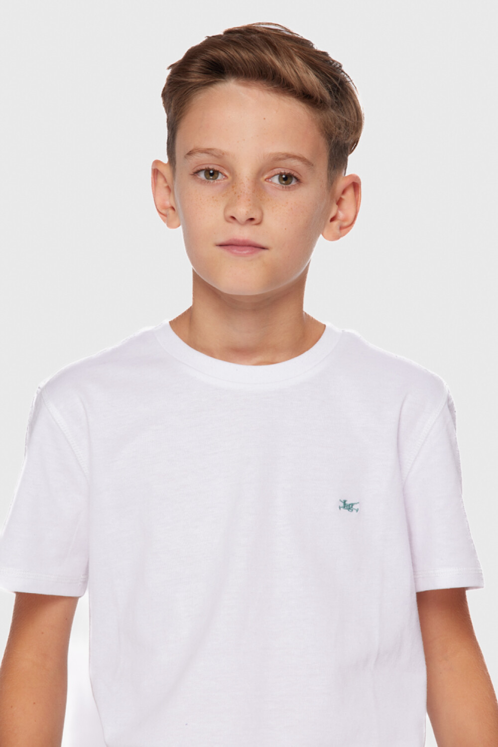 REMERA BÁSICA DE ALGODÓN Blanco