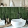 Azulejos adhesivos para cocina baño 10uds Verde