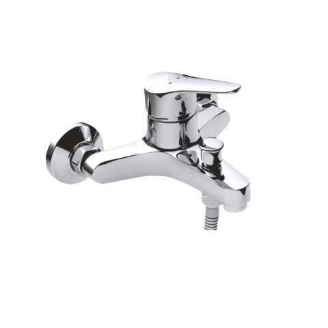 Monocomando ducha exterior c/t Golf bronce cromado Monocomando Ducha Exterior C/t Golf Bronce Cromado