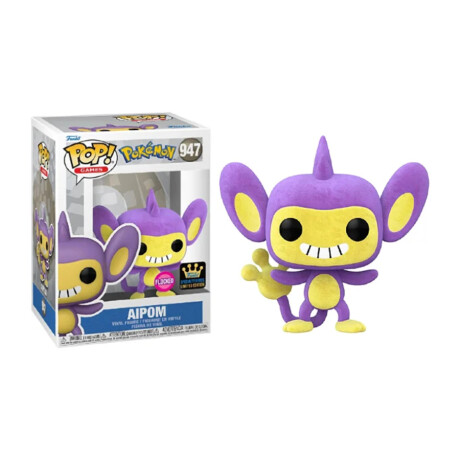 PREVENTA - Aipom • Pokémon [Exclusivo - Flocked] - 947 PREVENTA - Aipom • Pokémon [Exclusivo - Flocked] - 947