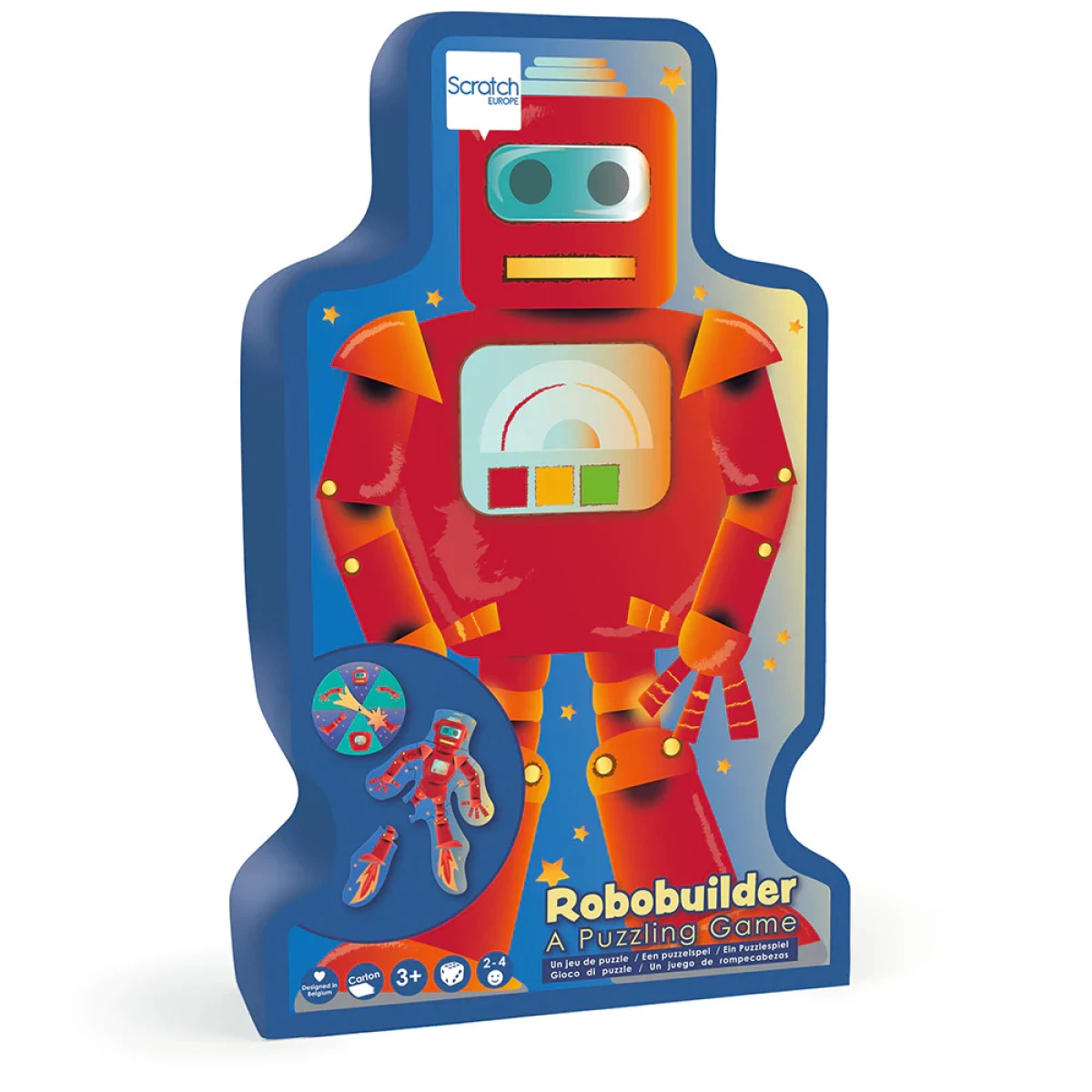 ROBOBUILDER PUZZLE Y JUEGO 