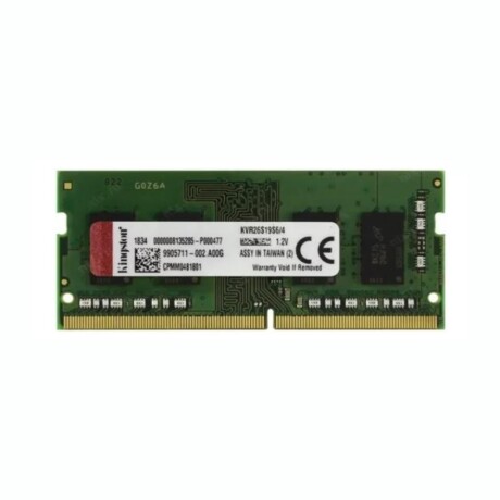 Memoria RAM KINGSTON 4GB DDR4 2666MHZ 1.2V SODIMM Memoria RAM KINGSTON 4GB DDR4 2666MHZ 1.2V SODIMM