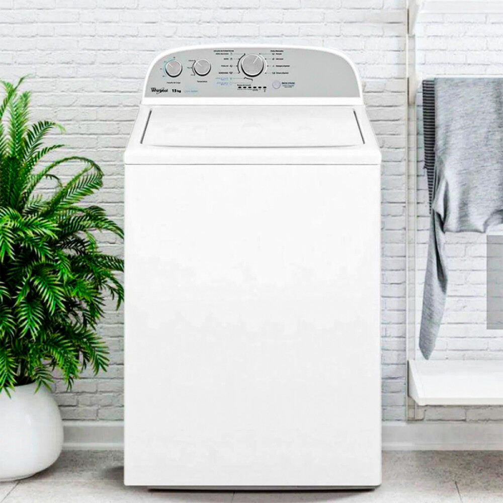 SECARROPAS WHIRLPOOL 3DWGD4815FW-ENV FRONTAL A GAS ENVASADO blanco