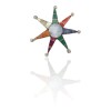 Dije Colgante Estrella-Plata Peruana 950 -Piedras Varias-CP4000 conpiedra