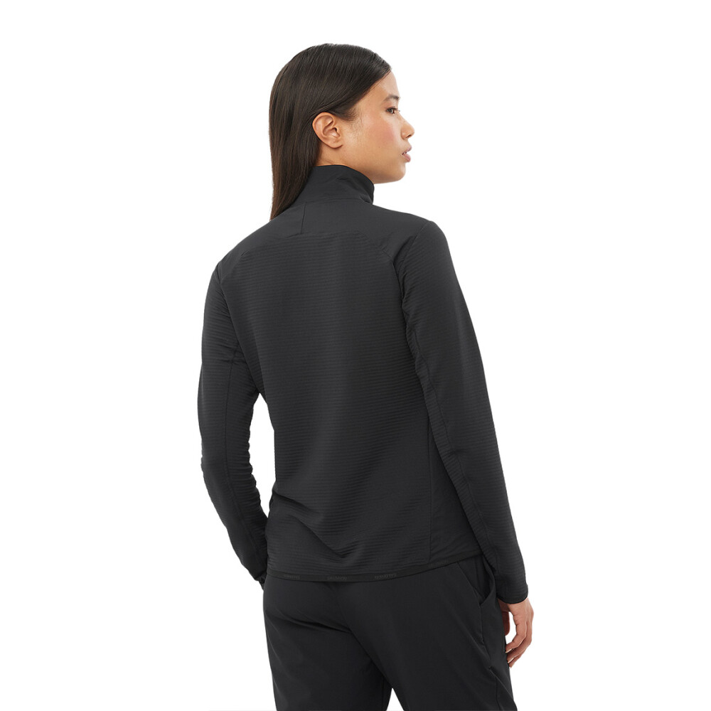 Salomon Campera Sntial Lightwarm Hybrid W para Mujer - Negro Negro