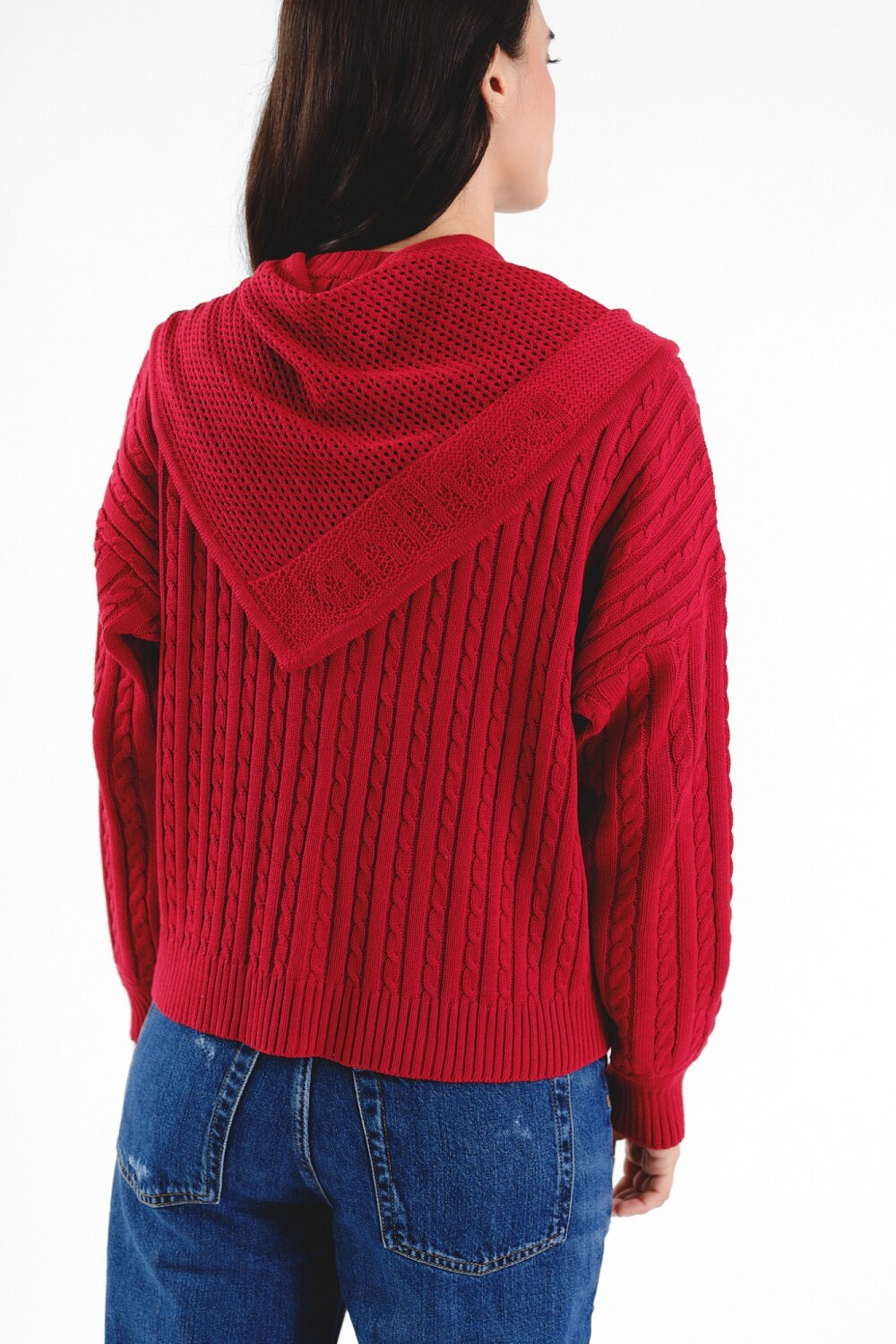 Cardigan Comodín Rojo