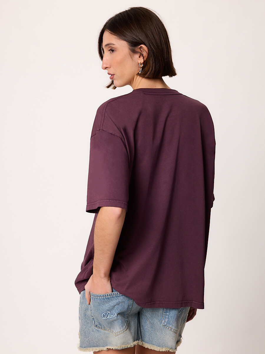 T-SHIRT M/C BALNEARIO DIXIE Vino