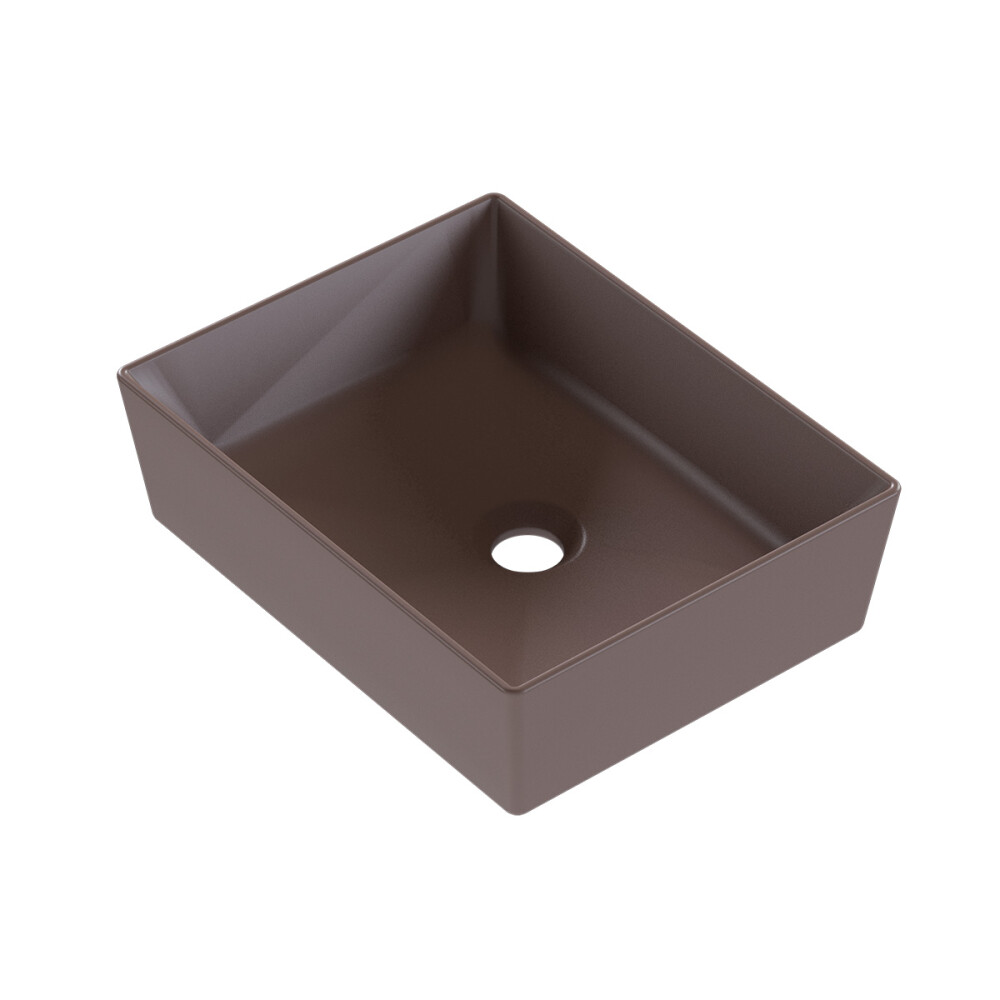 BACHA EN CERÁMICA LINEA MARRÓN Bacha En Cerámica Linea Marrón