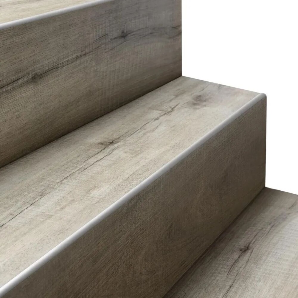 Perfil Step Aluminio 5mm x 2m Niquel Mate Perfil Step Aluminio 5mm X 2m Niquel Mate