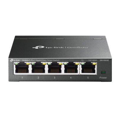 Switch De Escritorio Tp-Link Ds105ge Omada 5 Puertos Gigabit Switch De Escritorio Tp-Link Ds105ge Omada 5 Puertos Gigabit