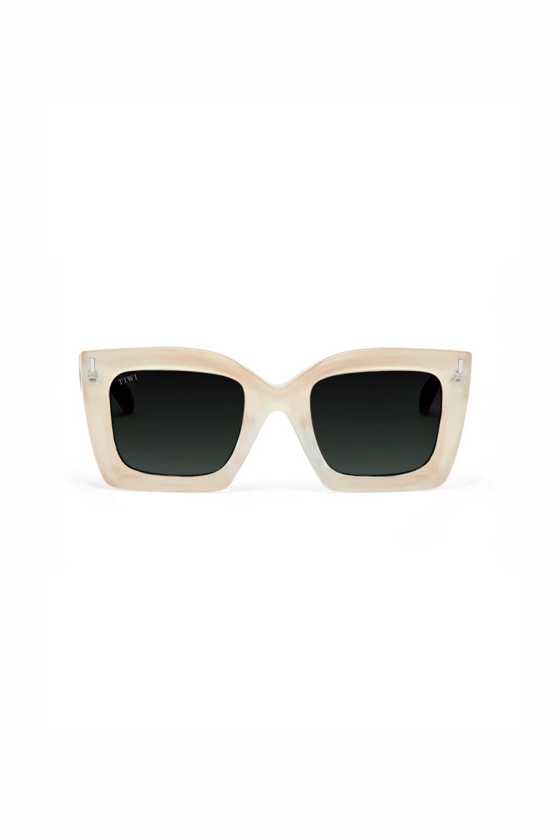 Lentes Tiwi Mali Shiny Beige With Green Gardient Lenses