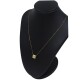 Conjunto De Cadena Y Dije Pasante En Oro 18K Y Zirconias Conjunto De Cadena Y Dije Pasante En Oro 18K Y Zirconias