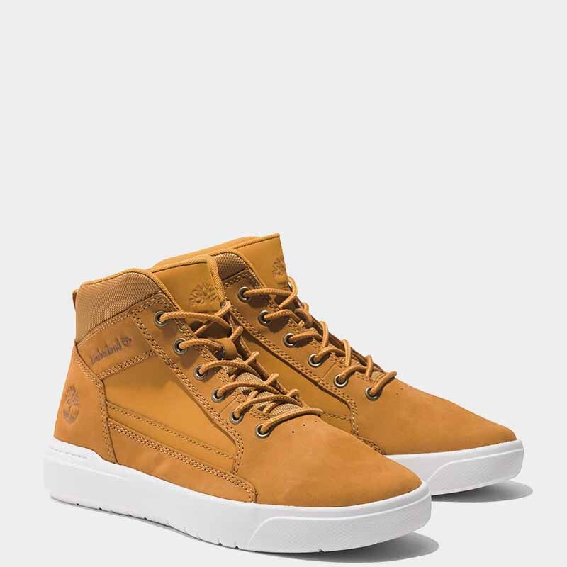 Zapatillas Allston Mid Hombre Wheat Nubuck