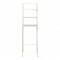 Mueble Metal Organizador Rack Sobre Inodoro tres estantes Blanco