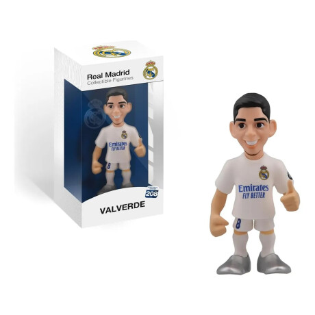 Figura Minix Coleccionable 3d Federico Valverde Real Madrid Figura Minix Coleccionable 3d Federico Valverde Real Madrid