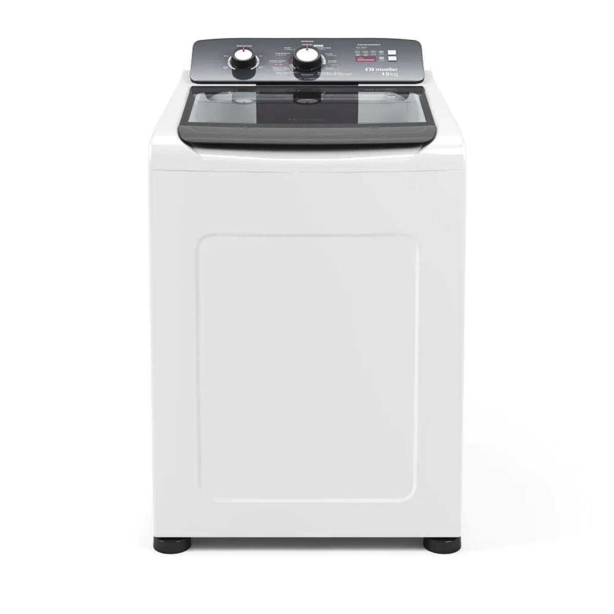 Lavarropa Automatico Mueller MLA15 15KG Blanco 