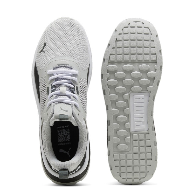 Championes de Hombre Puma Anzarun 2.0 Gris - Negro - Blanco