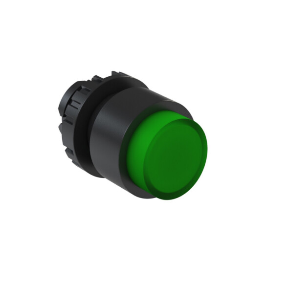 Cabezal pulsador sal. lum. verde Ø22mm IP66, BSI2 WE5062