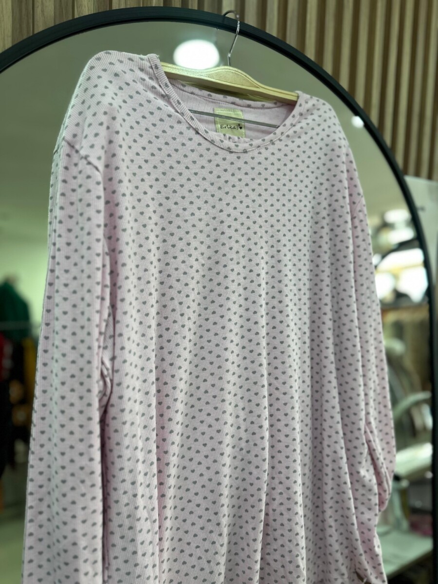 Pijama Paz rosa