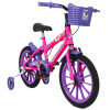 BICICLETA MORMAII NENA RODADO 16 SWEET GIRL ROSA CHICLE C/CANASTO Bicicleta Mormaii Nena Rodado 16 Sweet Girl Rosa Chicle C/canasto
