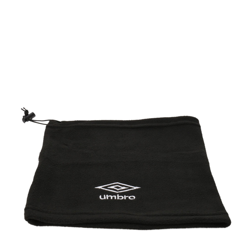Bufanda Umbro Cuello Polar Negro - Blanco