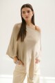 PONCHO SUNDANCE BEIGE