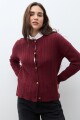 Cardigan estructuras bordo