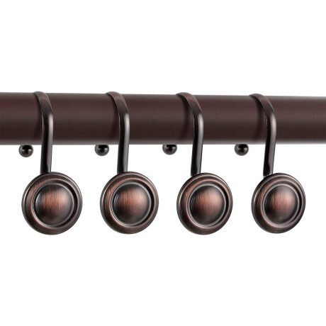 Set x12 ganchos para cortina. boton S/C