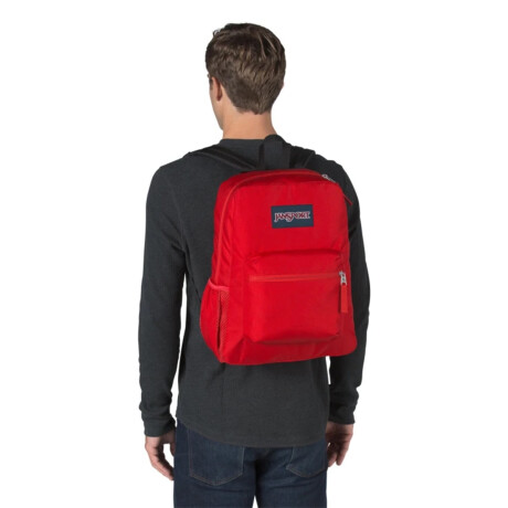 MOCHILA JANSPORT CROSS TOWN RED 0