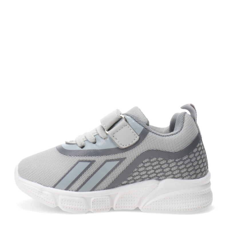 Championes de Niño Push OREGON con velcro Gris