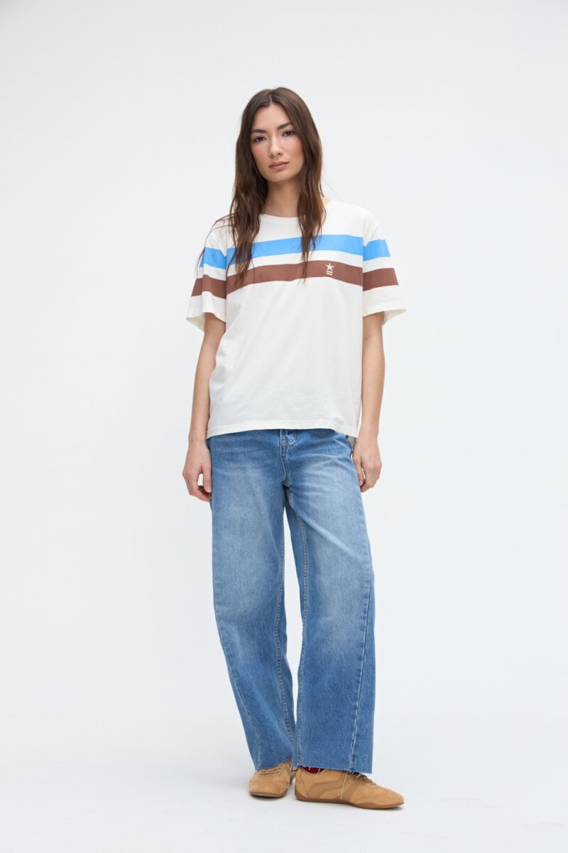 Remera Gaia - Off white 