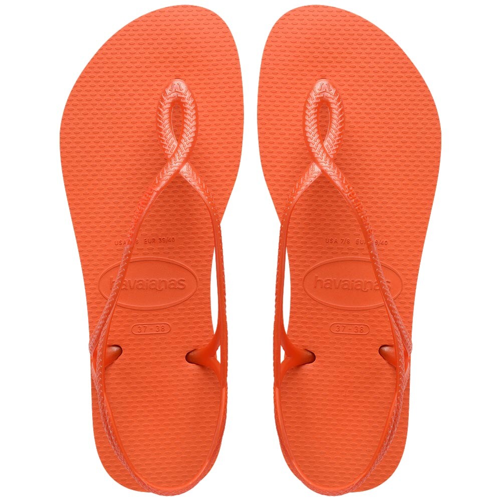 Sandalias Havaianas Luna FC Mujer Naranja Sunset