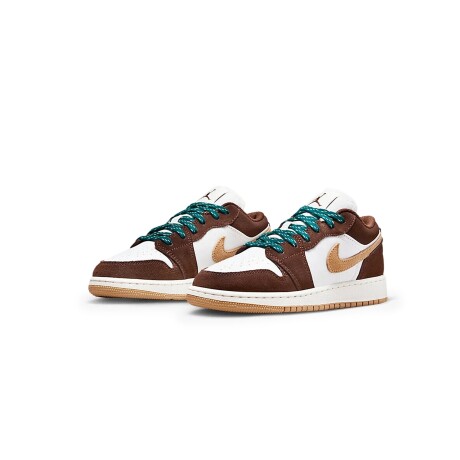 Championes Air Jordan 1 Low SE Brown