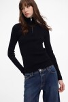 Buzo Zip Negro