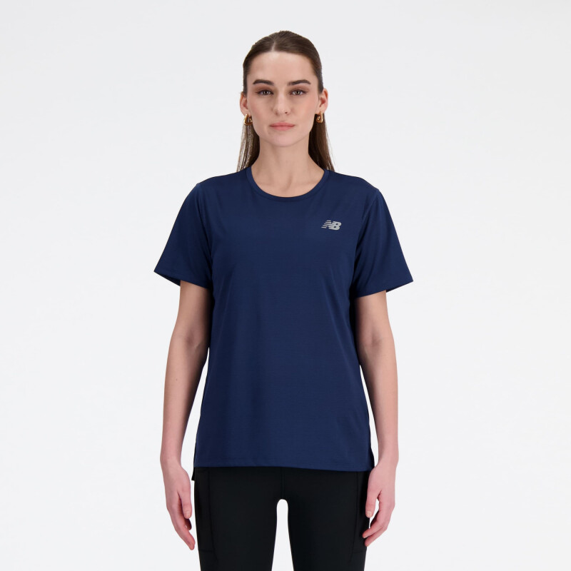 Remera New Balance Mujer WT41222NNY Azul