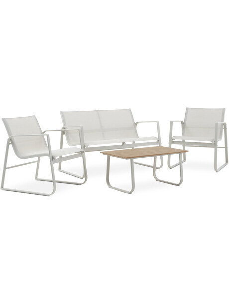 Set jardín HORNSLET 4 plazas beige Set jardín HORNSLET 4 plazas beige