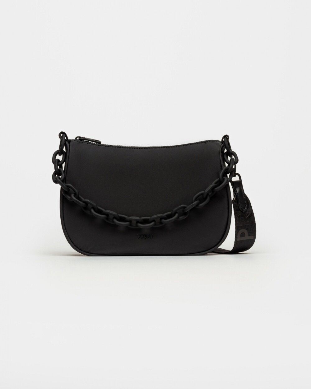 Cartera al Hombro Match en Nylon Negro