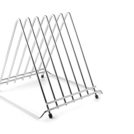 Soporte de Acero Inoxidable para 6 Tablas de Corte Soporte de Acero Inoxidable para 6 Tablas de Corte