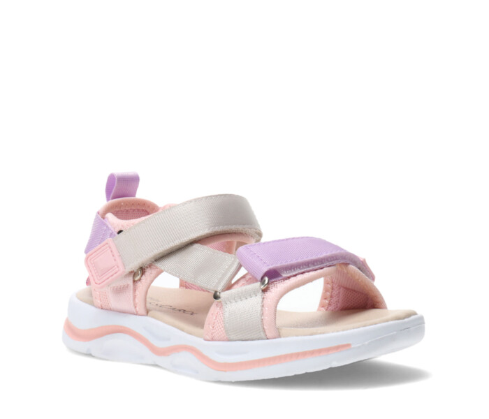 Sandalia ERO deportiva, con velcros Lilac