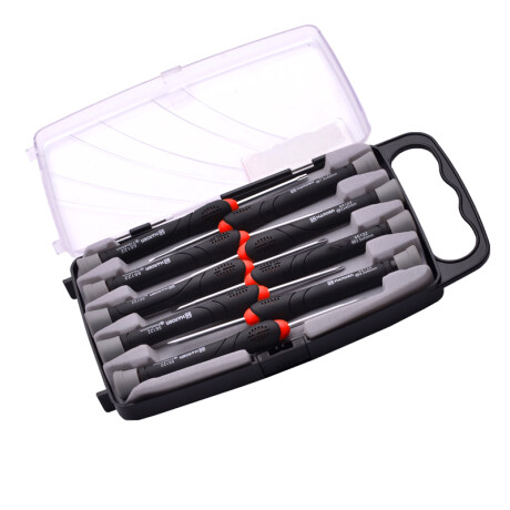 JUEGO DE DESTORNILLADORES DE PRECISIÓN CRV 9 PZAS HARDEN ++ Sin color