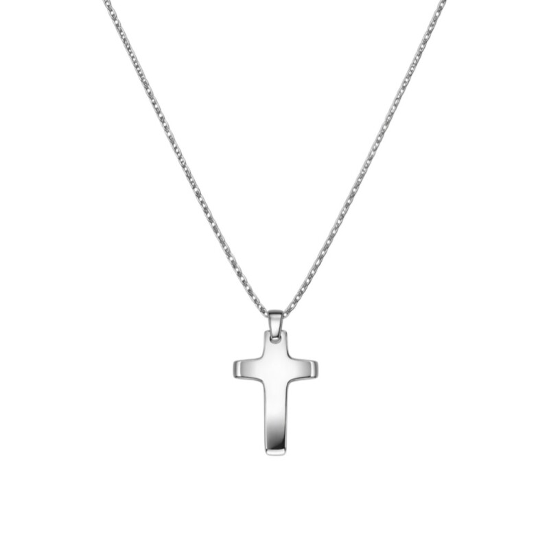 Dije Cruz -Plata 925 - Sin piedra- CP4777 sinpiedra