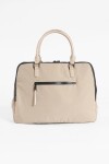 Cartera briefcase porta laptop topo