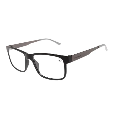 Lentes De Vista Chilli Beans Cuadrado - Hombre Negro/Ónix