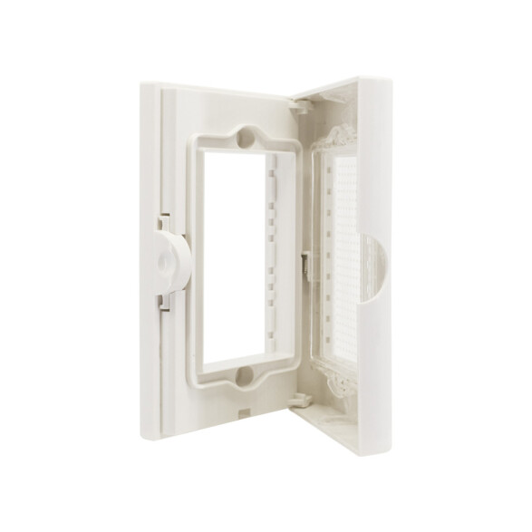 Plaq. c/membrana estanca 3 mód. blanca Atenea Plus M48610