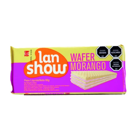 Waffle RIO Lan Show 80grs Frutilla