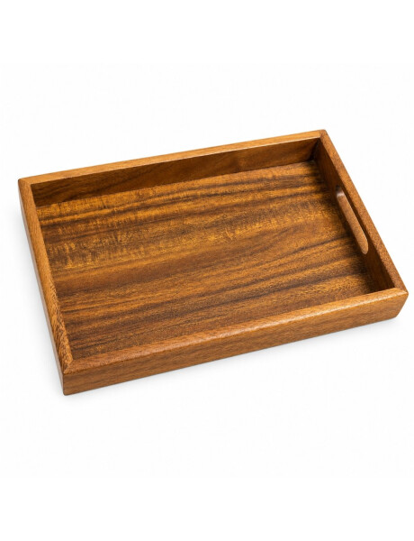 BANDEJA MADERA C/ASAS 36X25X4CM BANDEJA MADERA C/ASAS 36X25X4CM