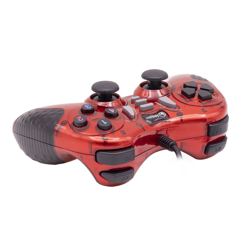 Joystick Pc Usb Cableado Langue L3000 Rojo Joystick Pc Usb Cableado Langue L3000 Rojo