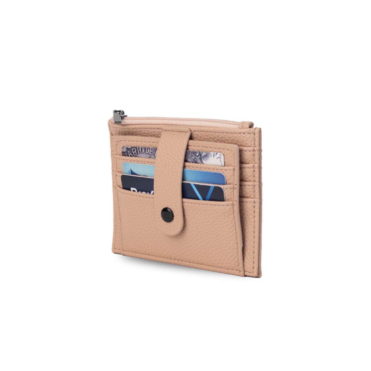 Tarjetero Thora - Rosa Mauve 