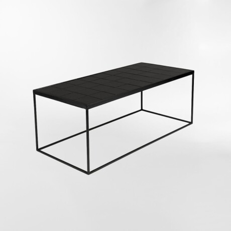 Mesa de centro GLAZED Negro - UNICO