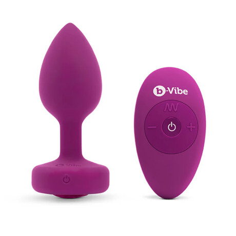Plug Anal Vibrador Joya Pink Ruby B-Vibe Plug Anal Vibrador Joya Pink Ruby B-Vibe